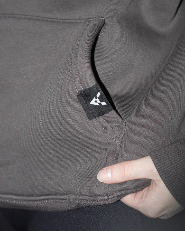 ACE Pickleball Luxe Hoodie Brown - Pickle