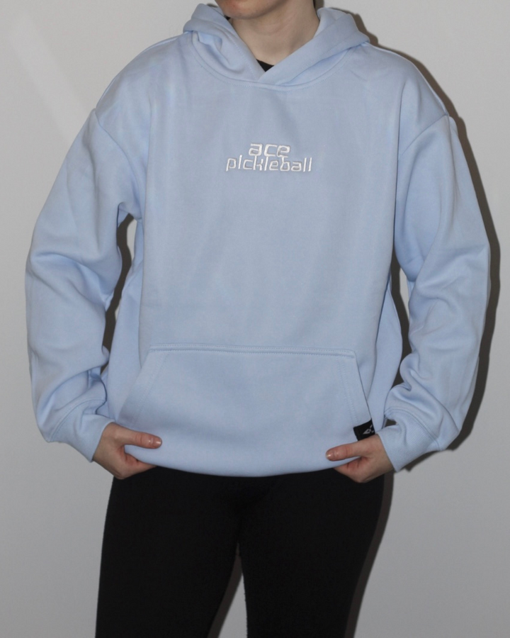 ACE Pickleball Signature Hoodie Baby Blue